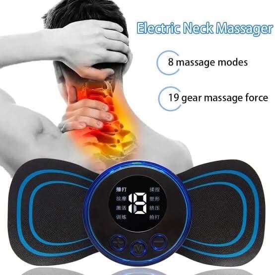 Mini Body Massager with 8 Massage Modes - EMS Pulse Massager for Body Massage