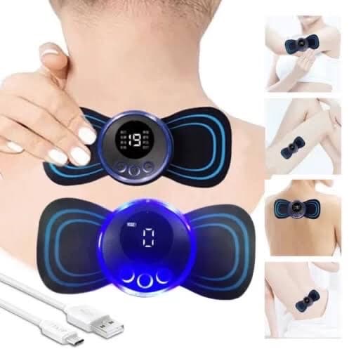 Mini Body Massager with 8 Massage Modes - EMS Pulse Massager for Body Massage